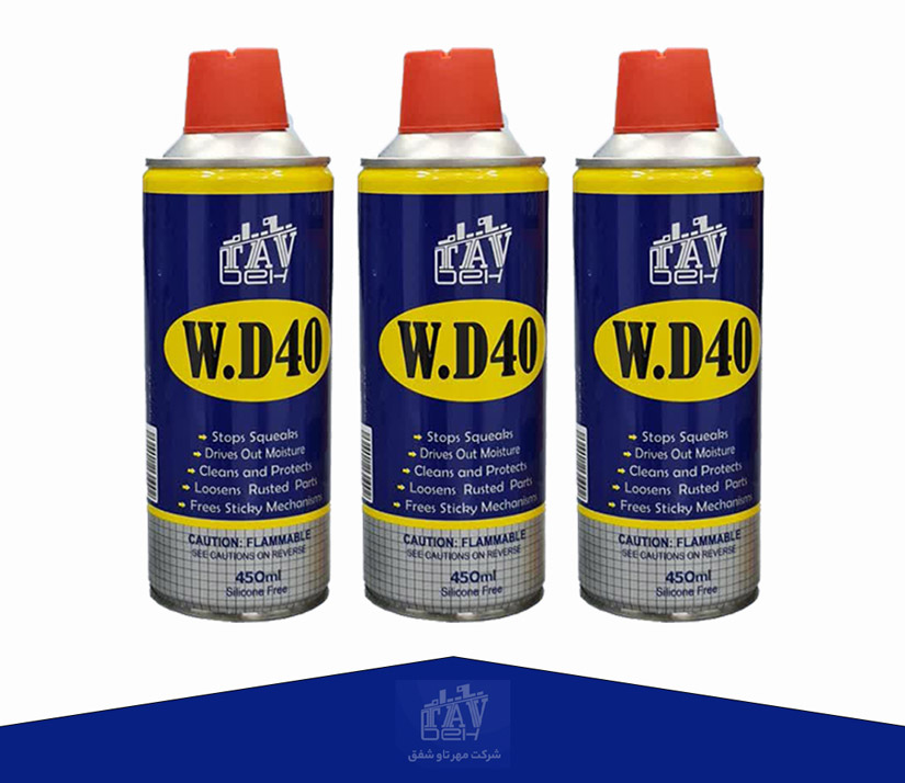 اسپری روان کننده W.D40